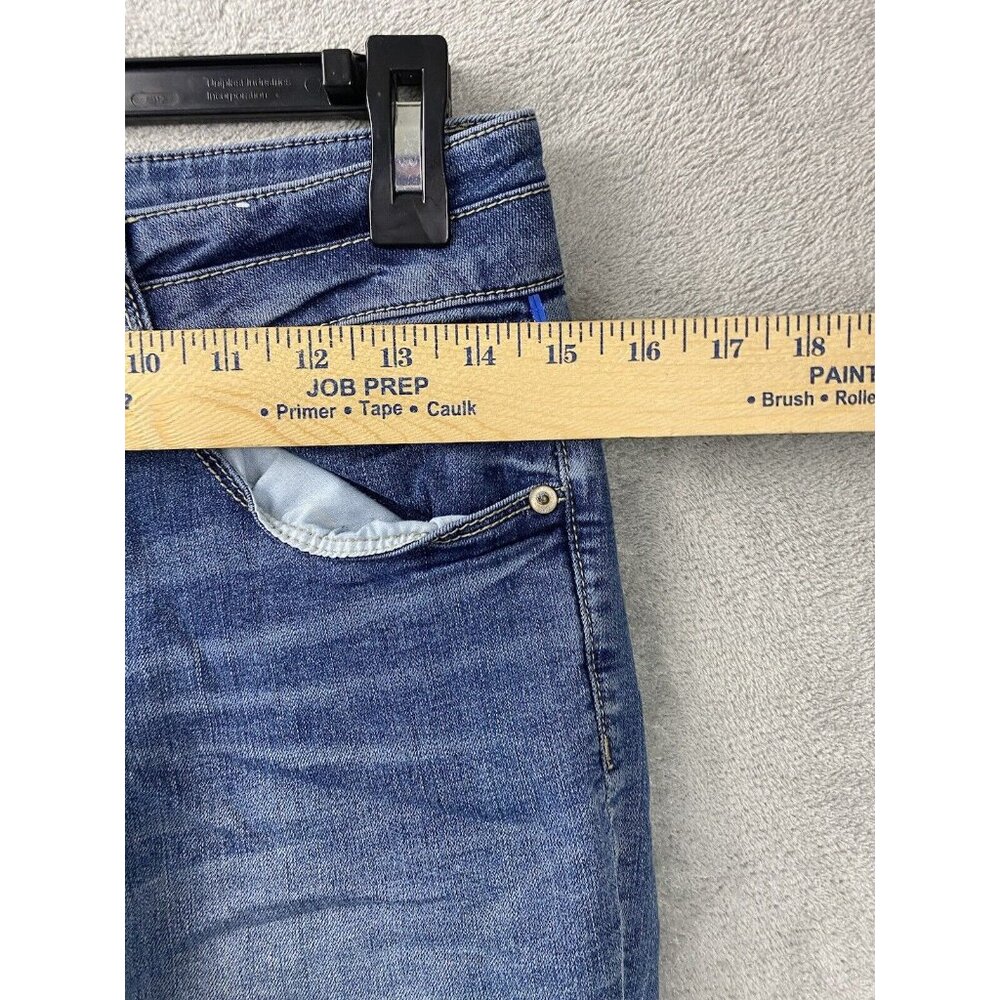 Mossimo Womens 4 High Rise Skinny Blue Jeans - Picture 5 of 8